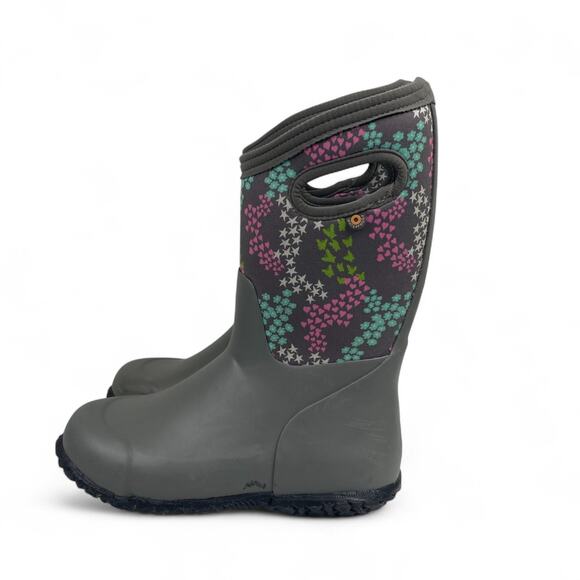 Bogs York Snow Boot Youth 4 Women 7 Gray Waterproof Insulation -20 Degrees - Picture 4 of 8